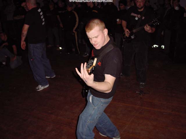 [back of tha neck on Mar 1, 2003 at Bitter End Fest day 2 - Civic League (Framingham, MA)]