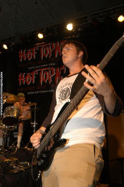 [broke neck on Jul 23, 2004 at Hellfest - Hot Topic Stage (Elizabeth, NJ)]