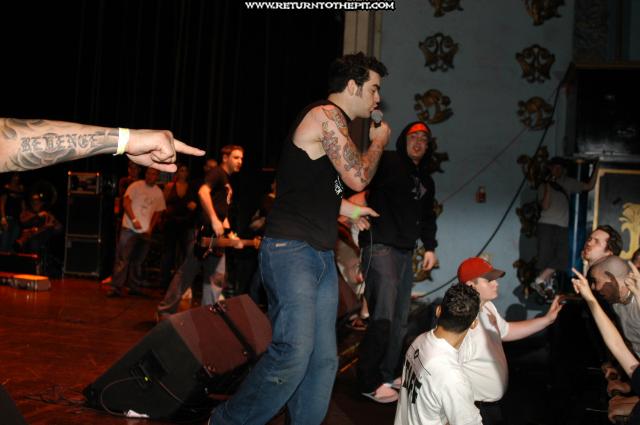 [death threat on May 23, 2004 at The Palladium (Worcester, MA)]