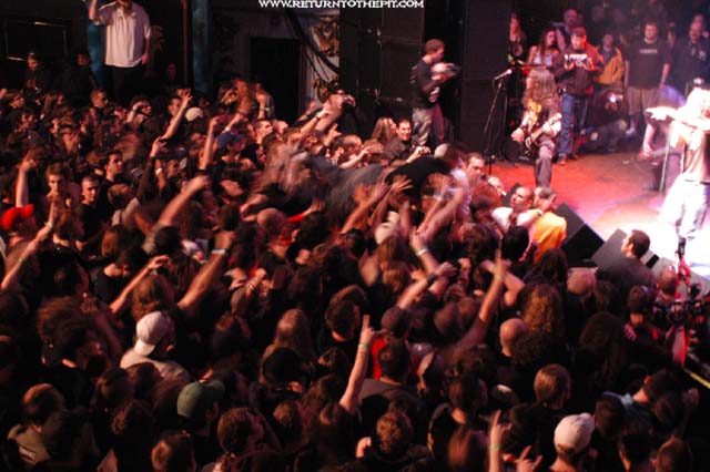 [shadows fall on May 16, 2003 at The Palladium - first stage (Worcester, MA)]