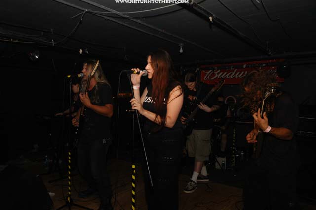 [shroud of bereavement on Aug 22, 2003 at the Bombshelter (Manchester, NH)]