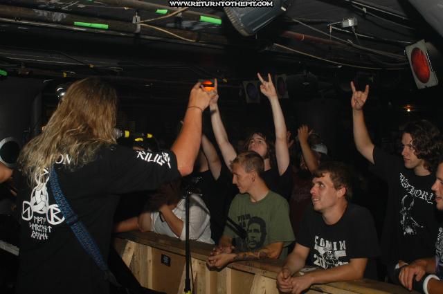 [shroud of bereavement on Aug 14, 2004 at the Bombshelter (Manchester, NH)]